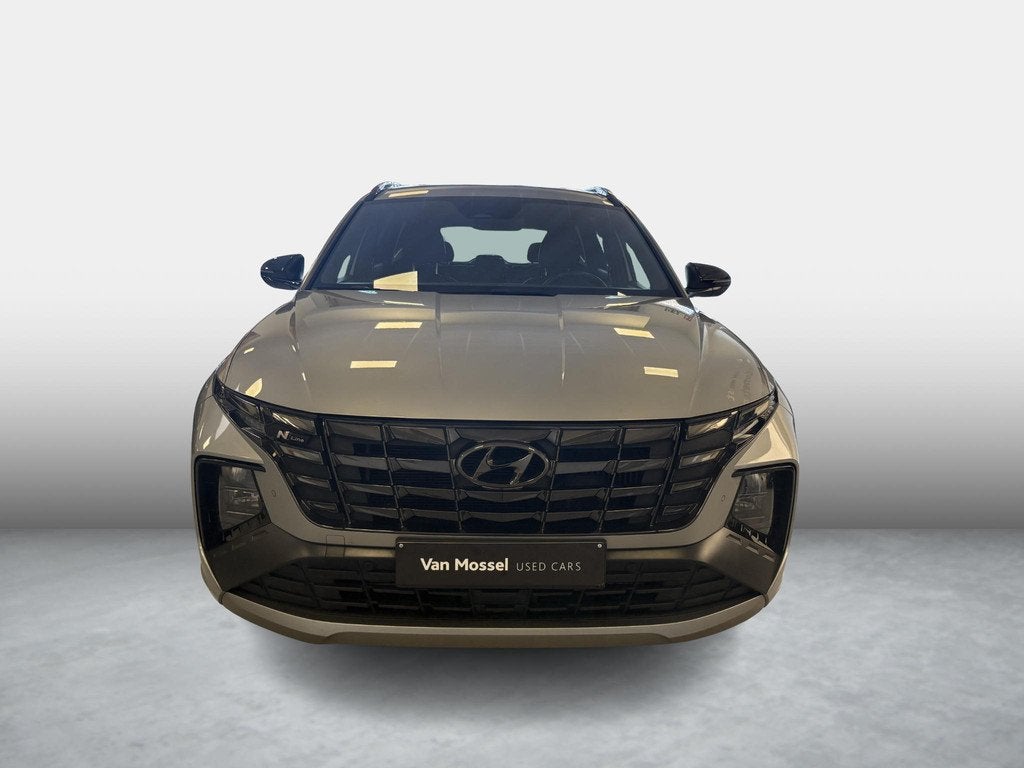 Hyundai Tucson 1.6 T-GDi 48V Shine 4WD 7-DCT, Stof, 1600 cc, 1650 kg, Hybride Elektrisch/Benzine
