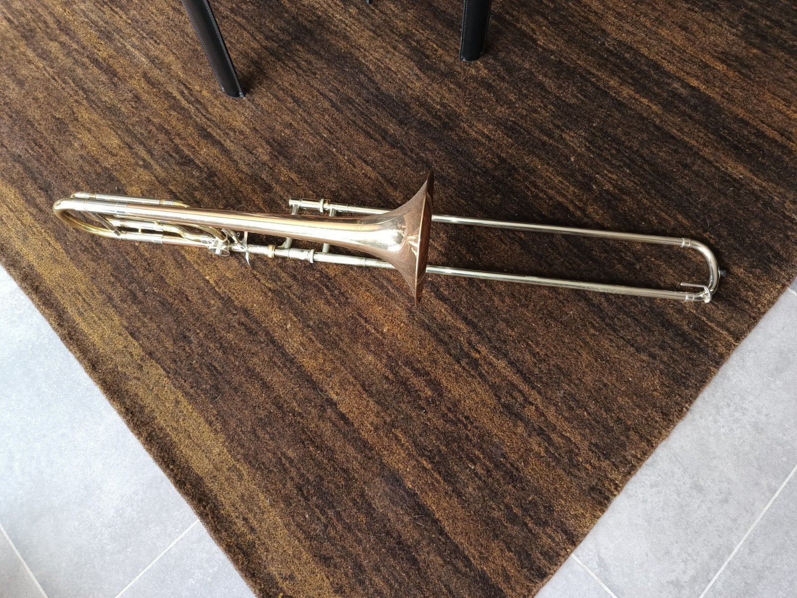 trombone in goed werkende staat met kwartventiel, Vêtements | Hommes, Enlèvement