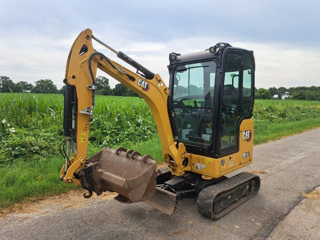 Cat 301.6 - Minigraver 2023, Ophalen