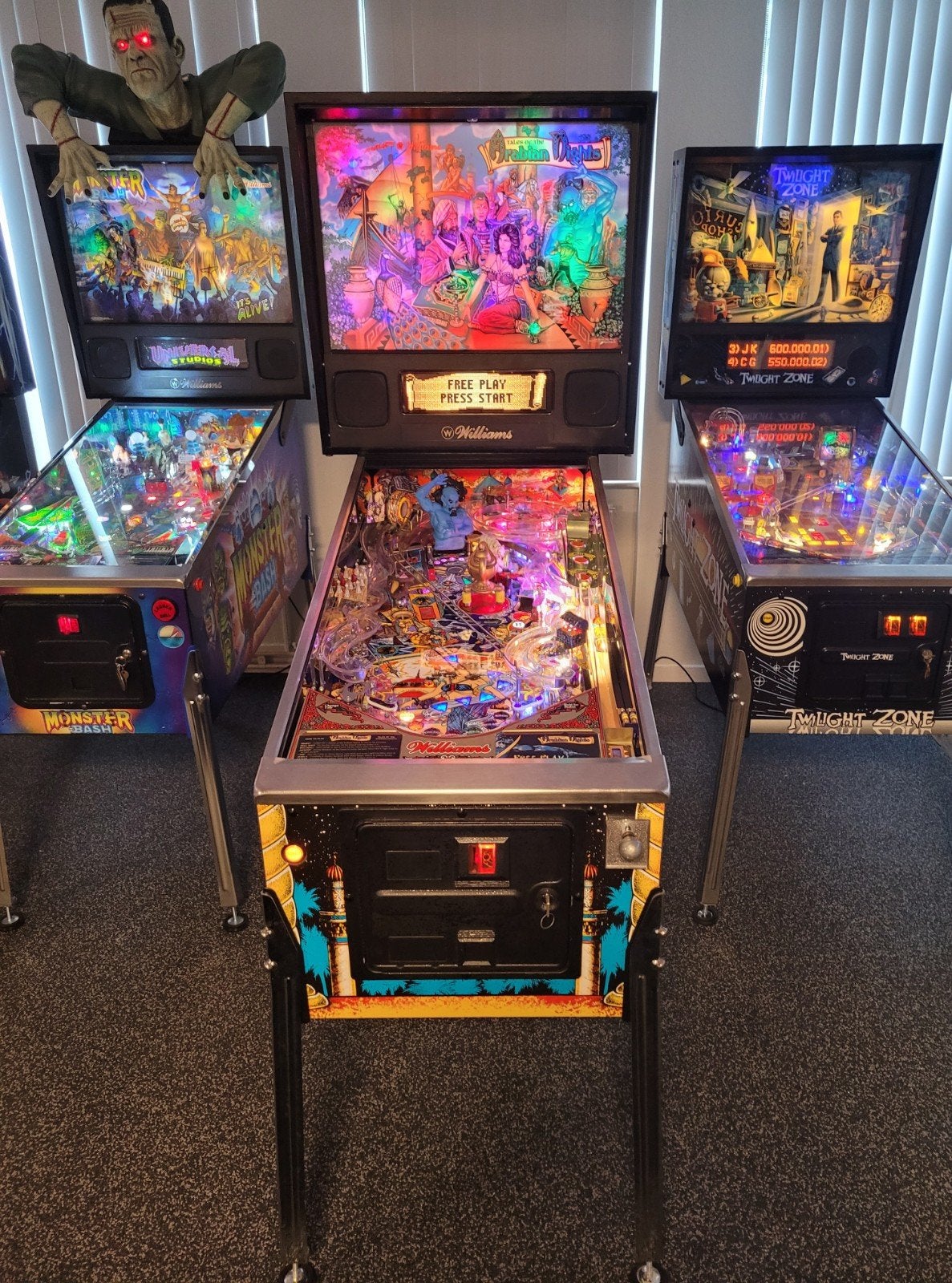 Tales of the Arabian Nights Wiliams, Collections, Machines | Flipper (jeu), Enlèvement, Flipper (jeu), Williams