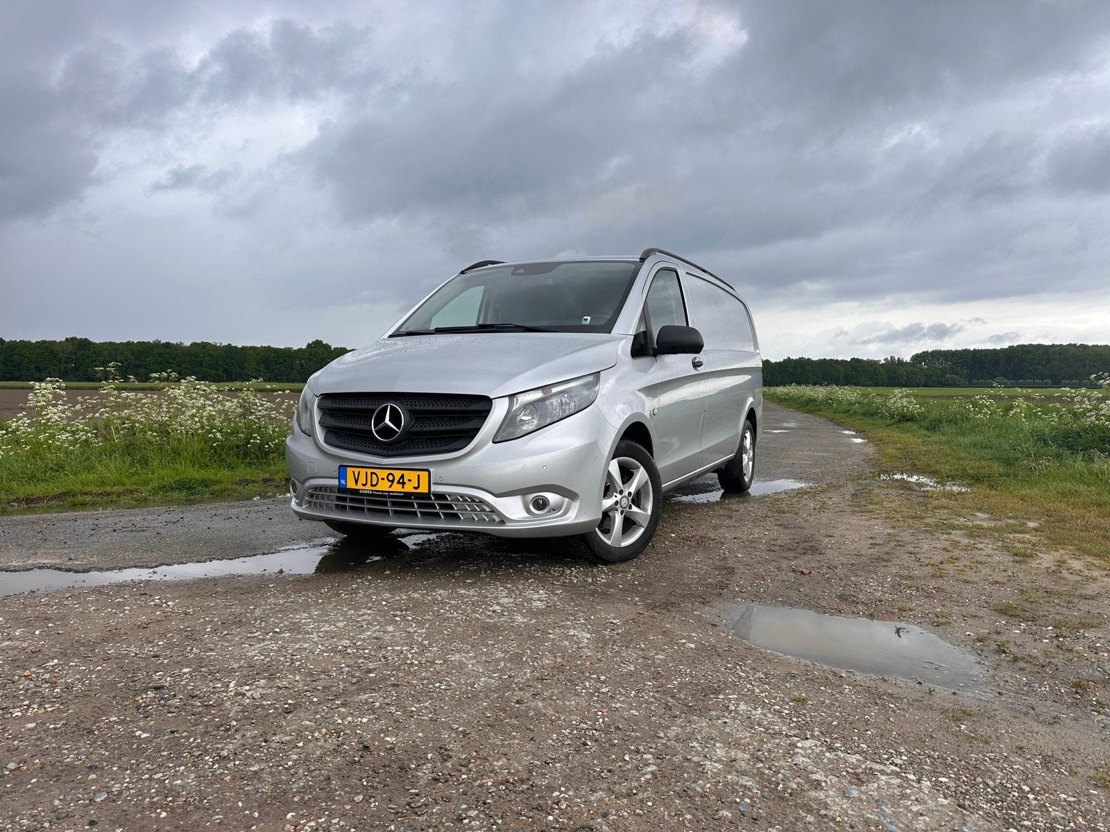 Mercedes-Benz Vito 116CDI L2 163pk automaat, Autos, Achat, 4 portes, Carnet d'entretien, Noir