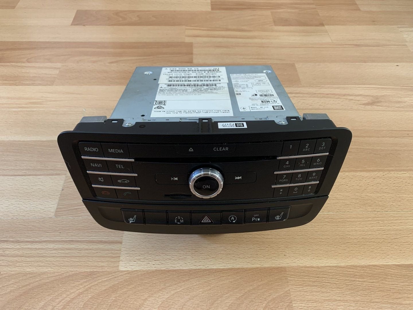 radio CD navigatie mercedes CLA 117 A-klasse W176 2469006815, Enlèvement ou Envoi, -, -, -