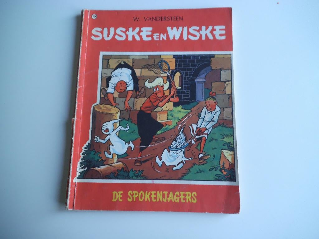 Suske en Wiske 70 De spokenjagers  1967, Enlèvement ou Envoi, Willy Vandersteen, Une BD, Utilisé
