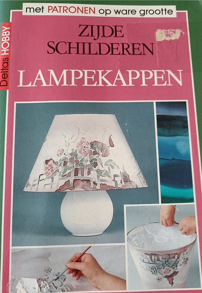Zijdeschilderen, lampekappen, Livres, Loisirs & Temps libre, Enlèvement ou Envoi