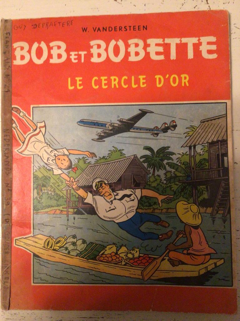 Strip Bob et Bobette, le cercle d’or, Enlèvement ou Envoi