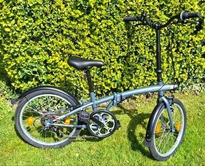 Vélo pliable btwin comme neuf, Vélos & Vélomoteurs, Vitesses, Frein sur jante, Comme neuf, Enlèvement