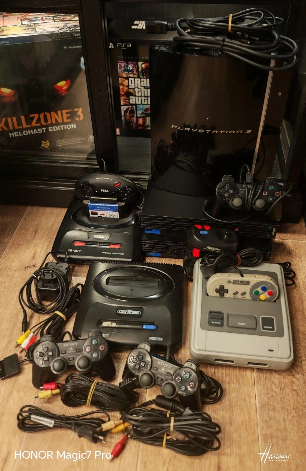 beaucoup de consoles et quelques jeux, Enlèvement ou Envoi, Phat, Avec 3 manettes ou plus, Utilisé