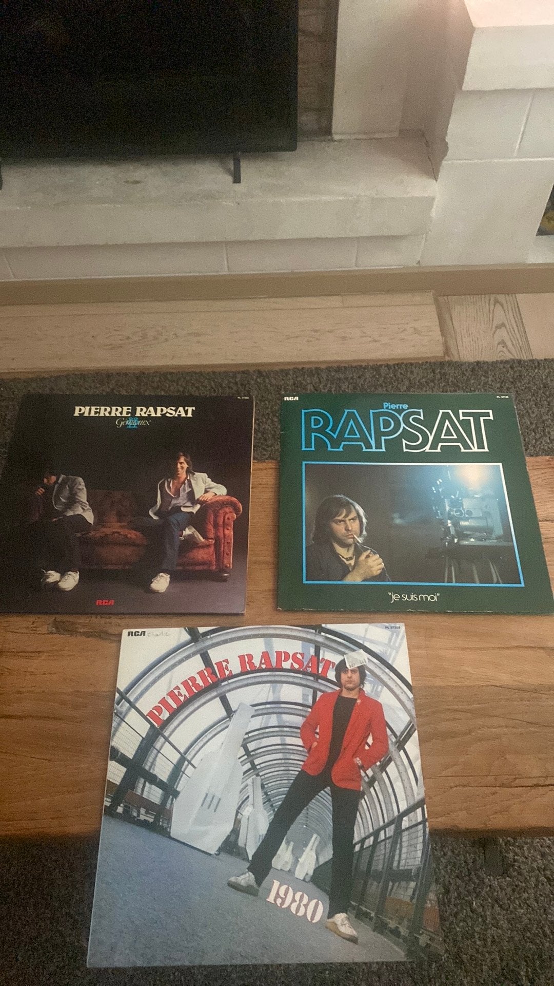 Pierre Rapsat 3 vinyl 33 toeren, Cd's en Dvd's, Vinyl | Overige Vinyl, Ophalen, Gebruikt
