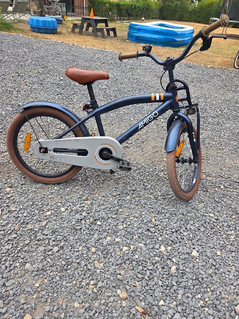 Kinderfiets 18 inch, Ophalen, Terugtraprem, 16 tot 20 inch