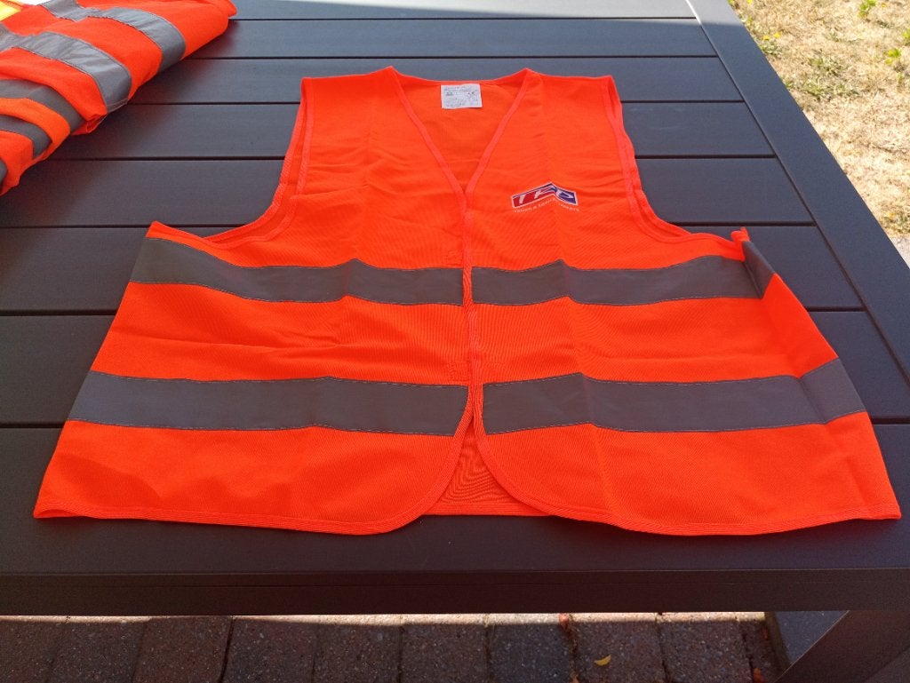 Gilet fluo orange, Enlèvement, Neuf