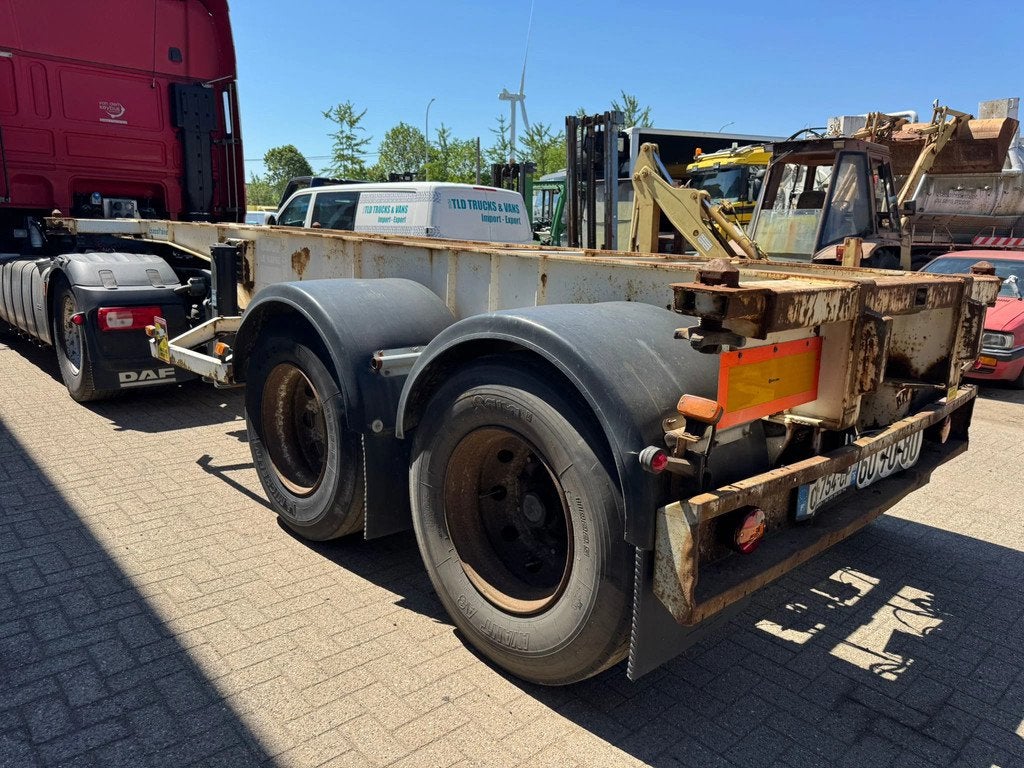 ASCA *20"CONTAINER CHASSIS-FULL STEEL* (bj 1996), Autos, Achat, Entreprise, Autres carburants, Remorques et Semi-remorques