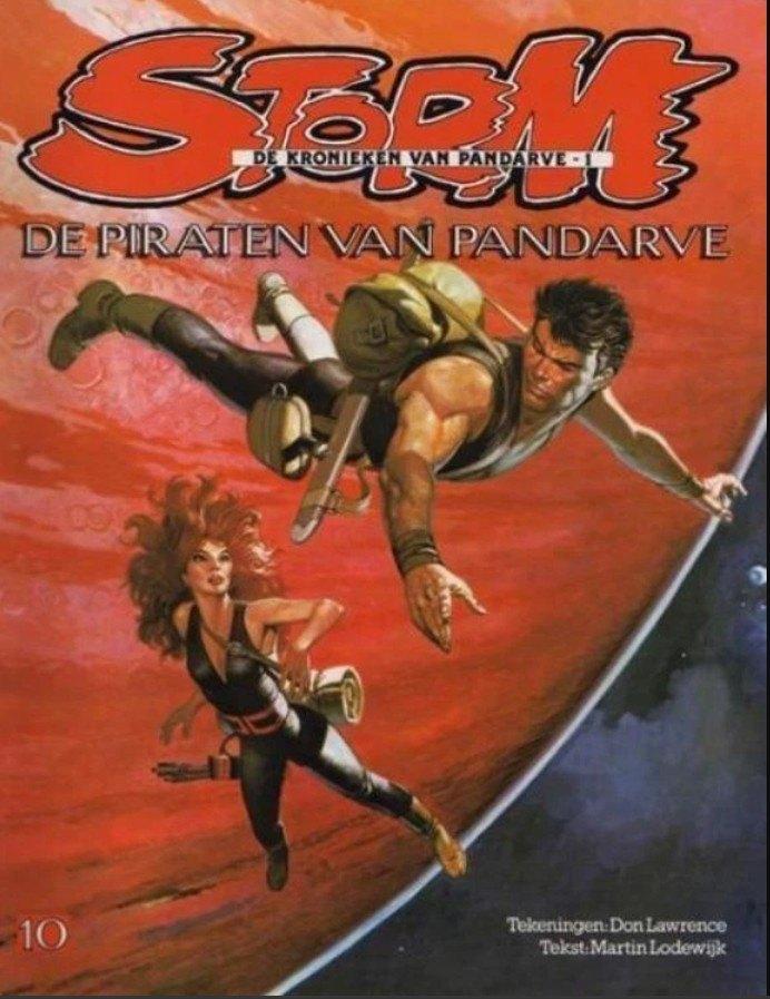 Storm deel 10: De Piraten van de Pandarve. (Don Lawrence!), Eén stripboek, Ophalen of Verzenden, Zo goed als nieuw