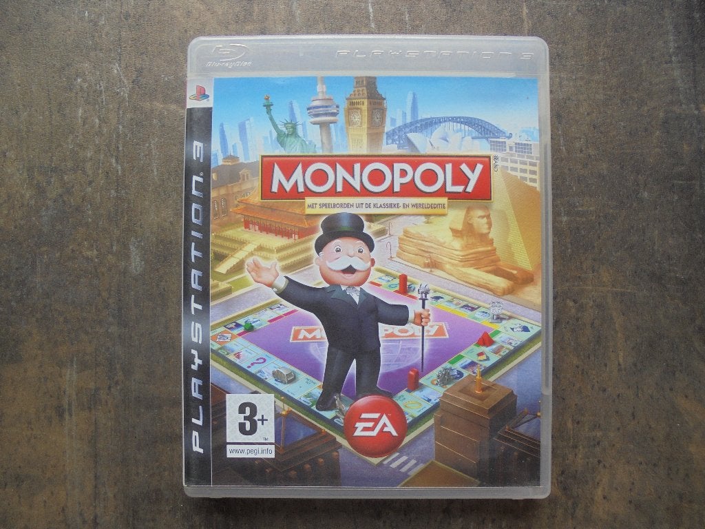 Monopoly voor PS3 (zie foto's), Puzzel en Educatief, Gebruikt, Ophalen of Verzenden, 3 spelers of meer