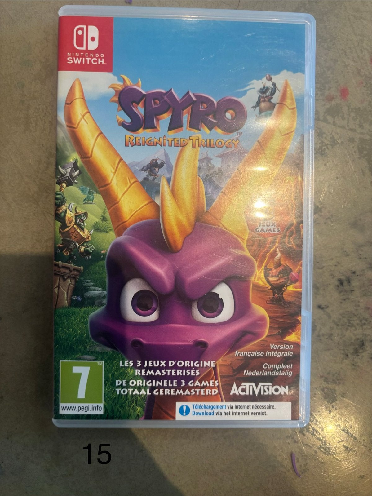 Nintendo Spyro, Consoles de jeu & Jeux vidéo, Enlèvement, Comme neuf