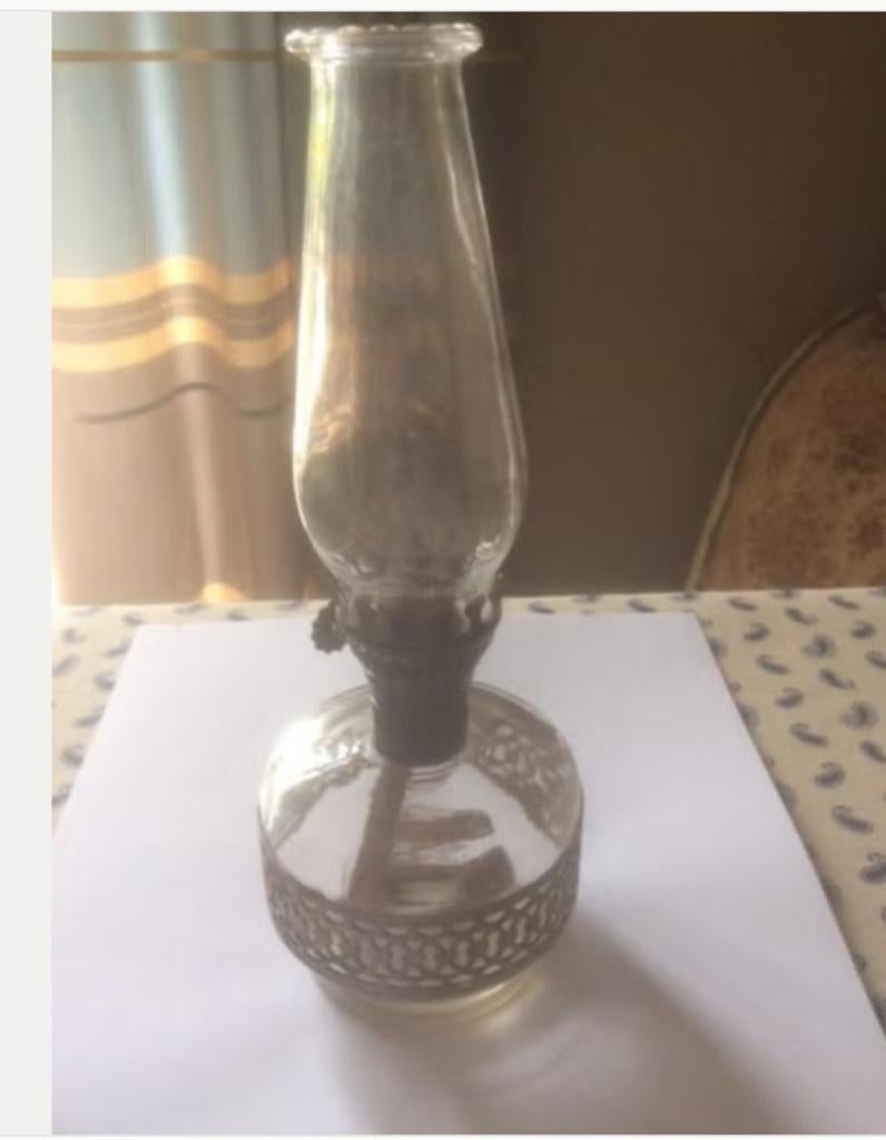 Petroliumlamp, Antiek en Kunst, Ophalen of Verzenden