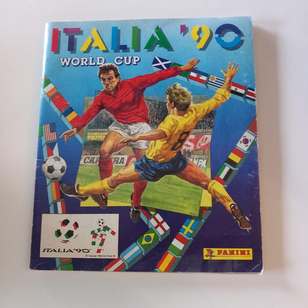 Album Panini World Cup Italia 90, Enlèvement ou Envoi