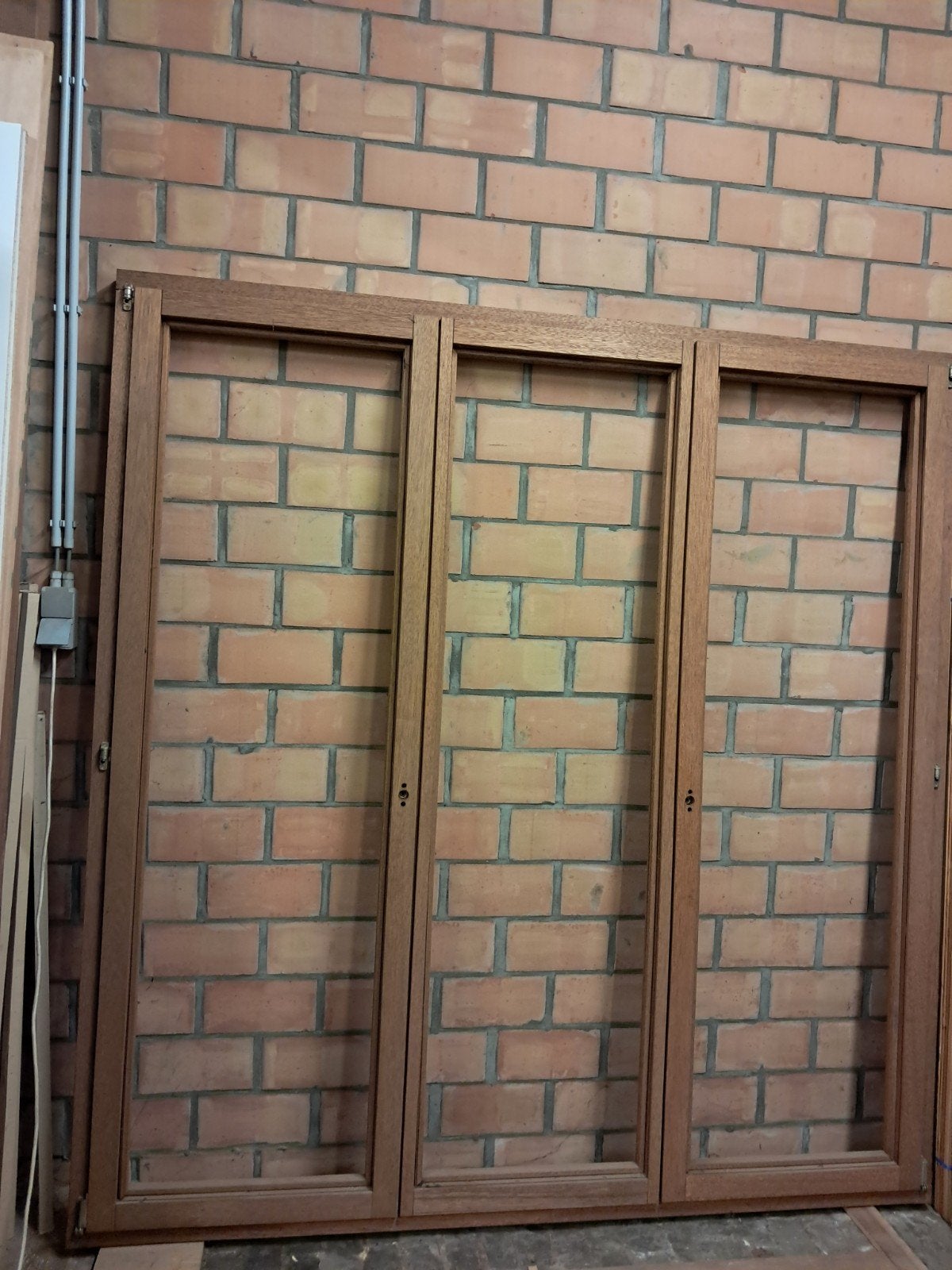 Houten raam nieuw, Ophalen, Hout