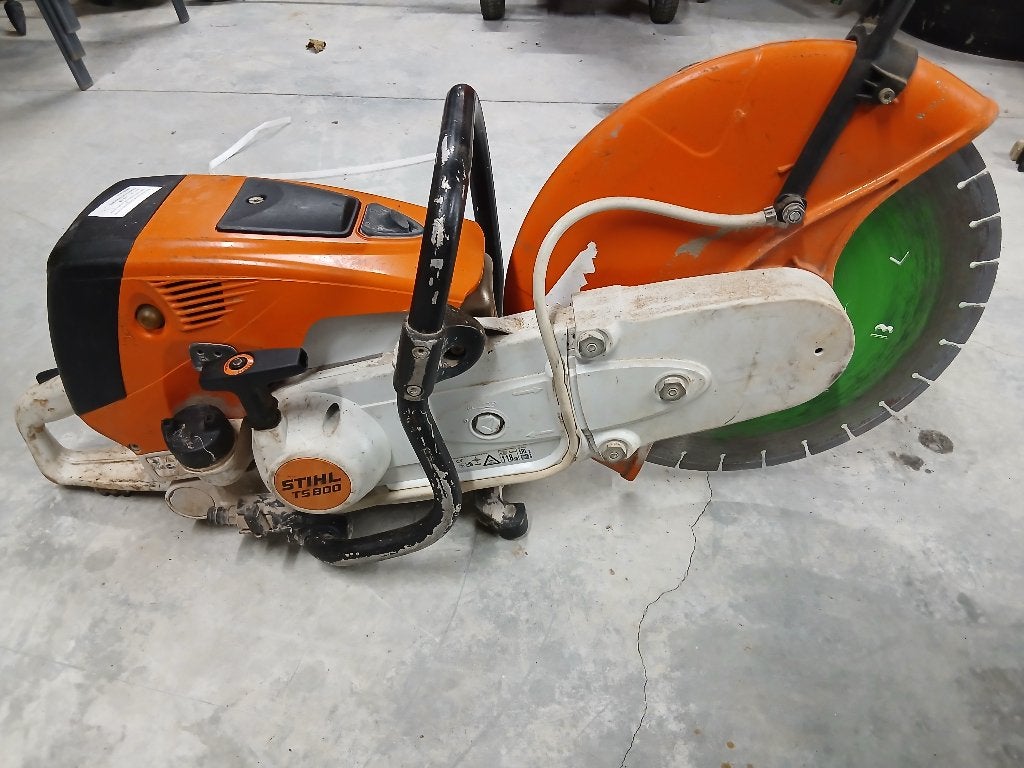 Découpeuse thermique STIHL TS 800 (400 mm) - Entretien fait, Enlèvement, Comme neuf