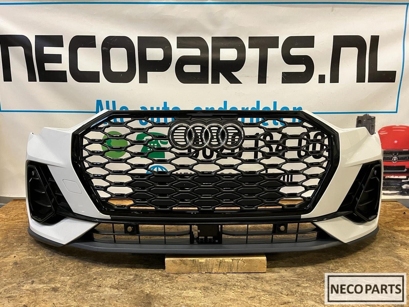 AUDI Q3 83A S LINE SLINE SPORTBACK BUMPER ALLES LEVERBAAR !!, Gebruikt, -, -, -