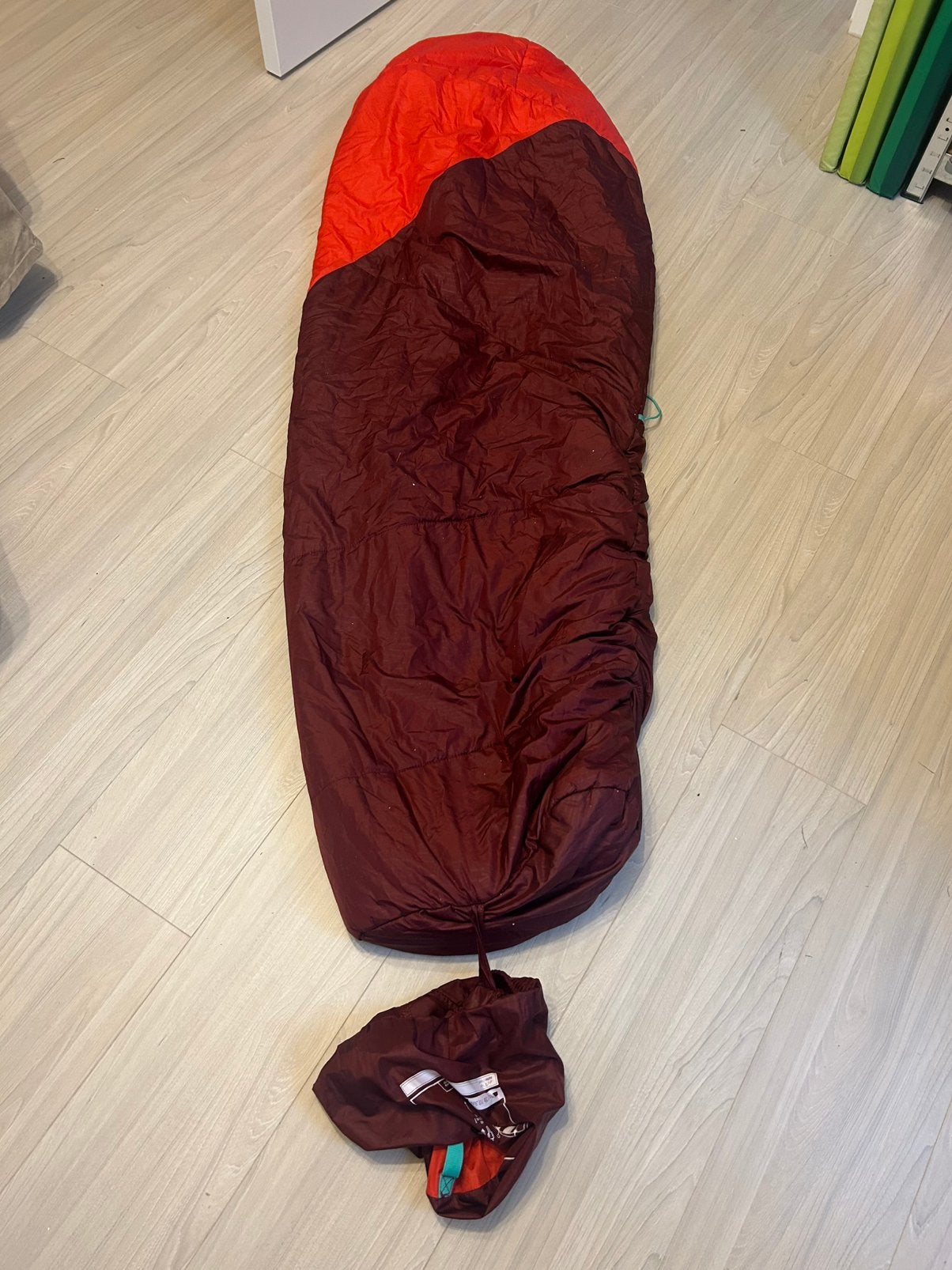 Slaapzak Quechua MH500 Junior, Caravanes & Camping, Sacs de couchage, Enlèvement ou Envoi, Utilisé