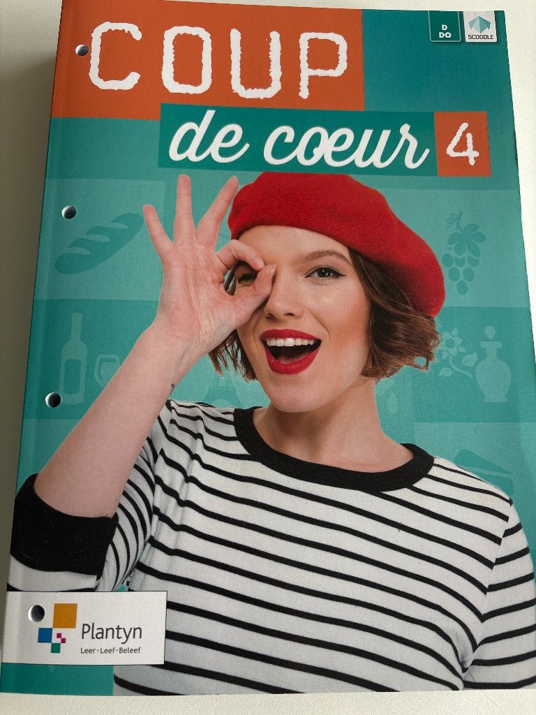 Werkboek Frans: coup de coeurs 4, Ophalen, Frans, ASO, Nieuw