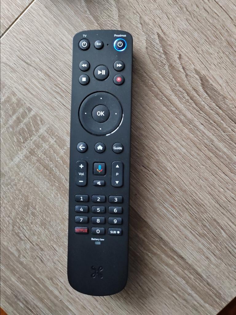 Télécommande originale proximus, TV, Hi-fi & Vidéo, Télécommandes, Enlèvement, Originale, TV