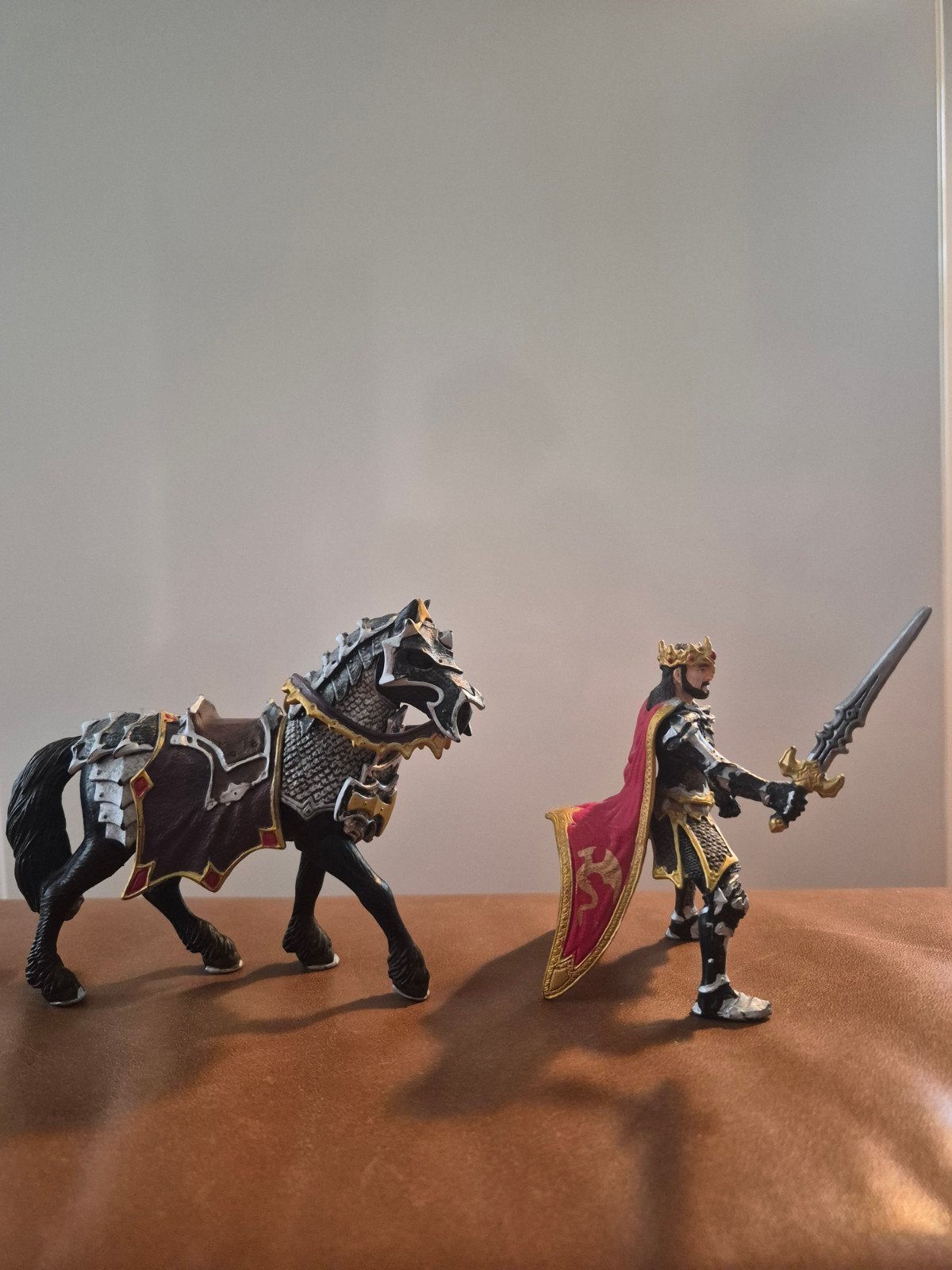 ridder op paard schleich, Ophalen, Paard