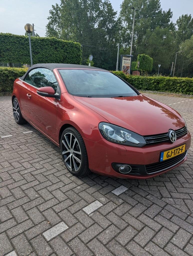 VW Golf 6 Cabrio TSI 1400 CC à essence, Autos, Euro 5, Achat, Boîte manuelle, Noir
