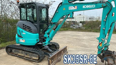 Minigraver Kobelco SK 35 SR-6E, Zakelijke goederen, Machines en Bouw | Overig, Ophalen