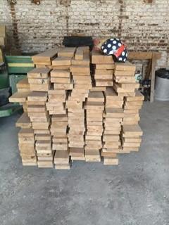 Lot houten badders, Doe-het-zelf en Bouw, Ophalen, Gebruikt, 25 tot 50 mm, 200 tot 250 cm