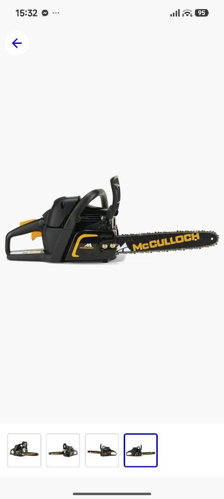 Nieuwe McCulloch cs42s kettingzaag, Tuin en Terras, Ophalen, Nieuw, Overige soorten, Mcculloch