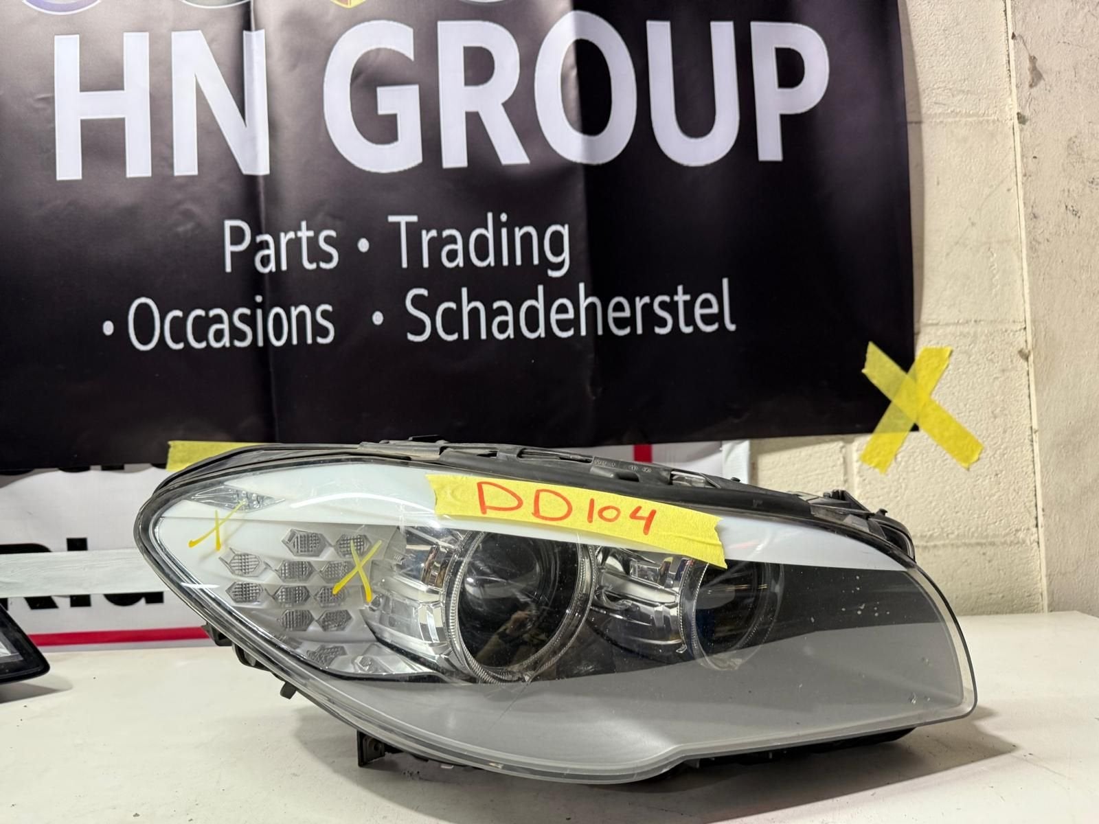 BMW 5 F10 F11 Koplamp, Gebruikt, -, -, Ophalen of Verzenden