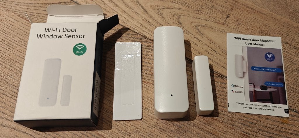 Tuya WiFi deur en raam sensor NIEUW, Ophalen, Detector, Sensor of Melder, Raam of Deur, Nieuw