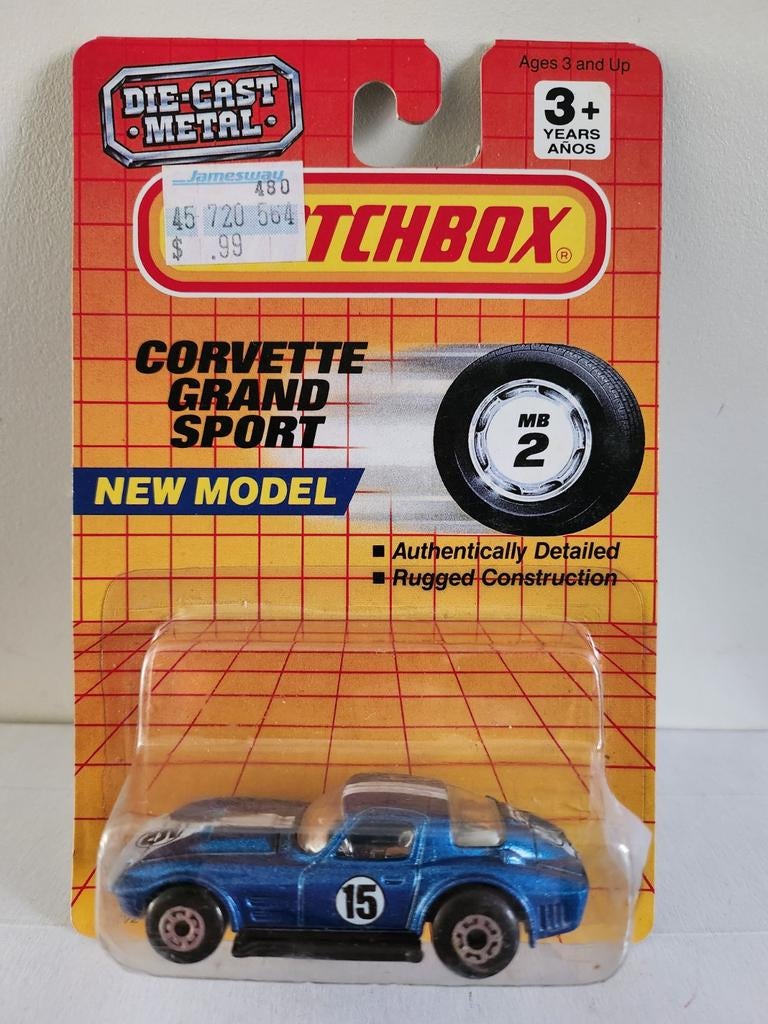 Matchbox 1965 Corvette Grand Sport (1990) G6 Big 15, Ophalen of Verzenden