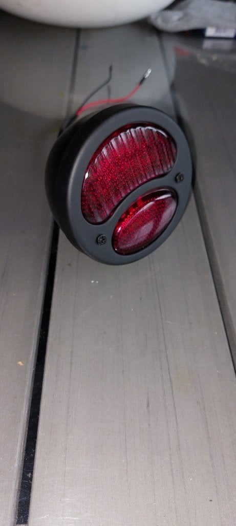 Retro vintage custom rear light, past ook op Harley Davidson, Ophalen of Verzenden, Nieuw, Amerikaanse onderdelen