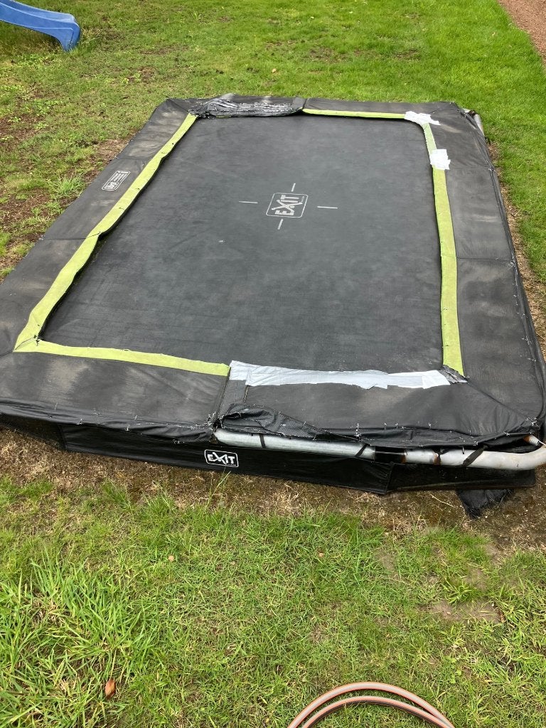 Trampoline Inground Exit 214 x 305 cm, Kinderen en Baby's, Ophalen, Gebruikt