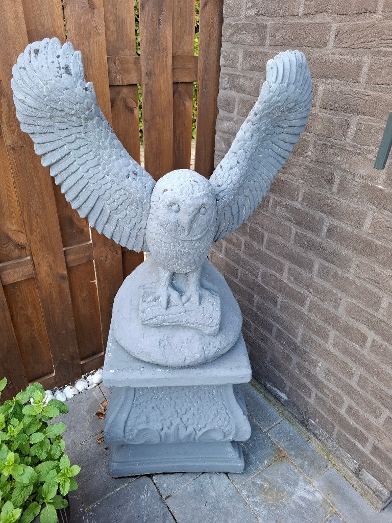 Stenen uil, Tuin en Terras, Ophalen, Gebruikt