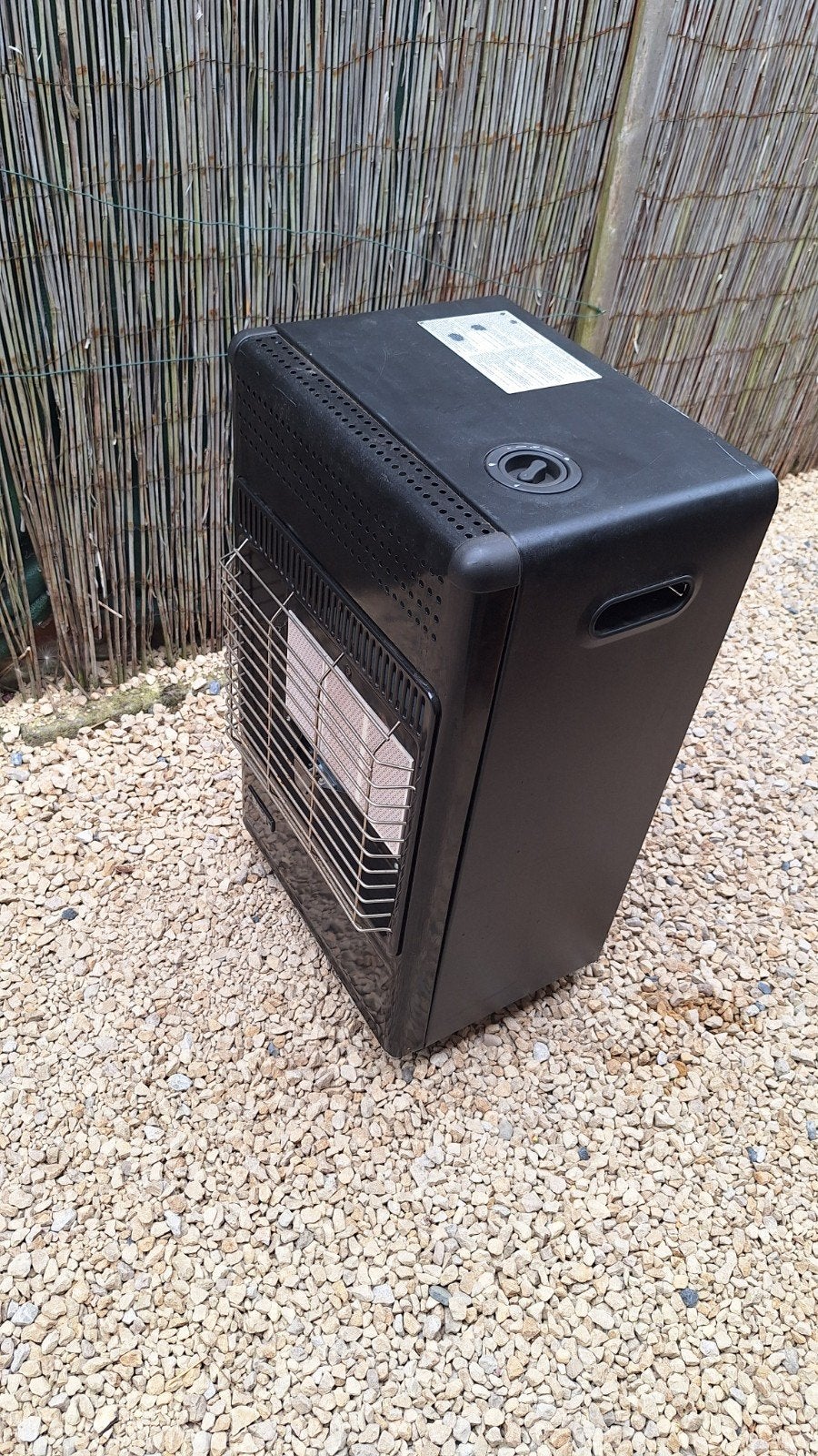 mobiel gasverwarming, Ophalen