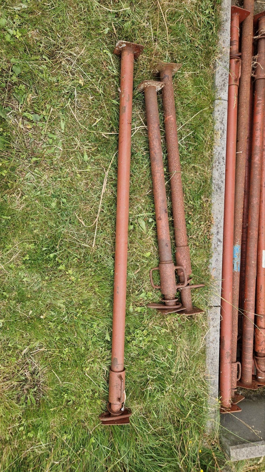 Schoren/bouwstempels, Ophalen