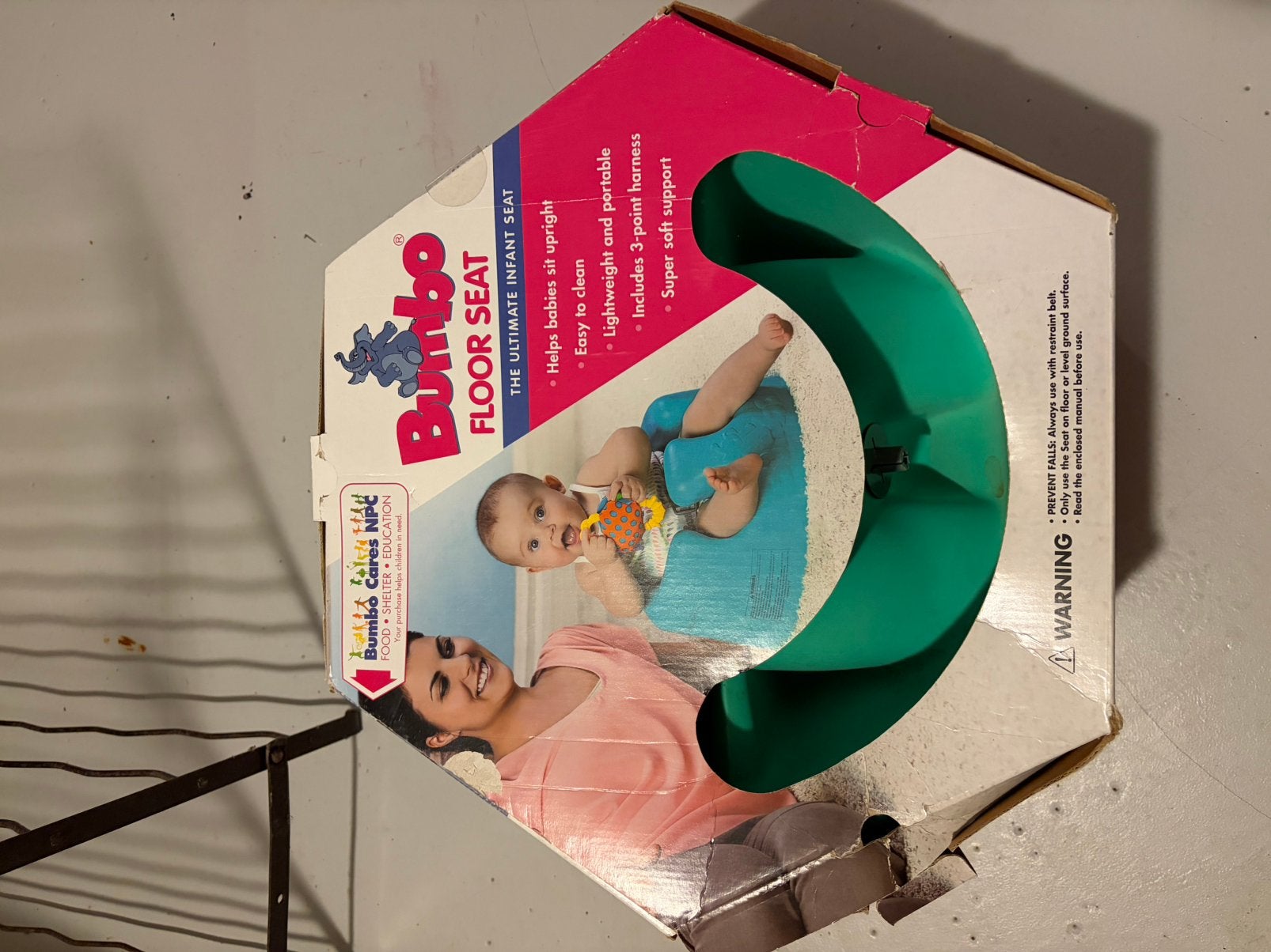 Babystoel bumbo , rechtop zitstoel, Enlèvement ou Envoi, Comme neuf, Autres types, Ceinture(s)
