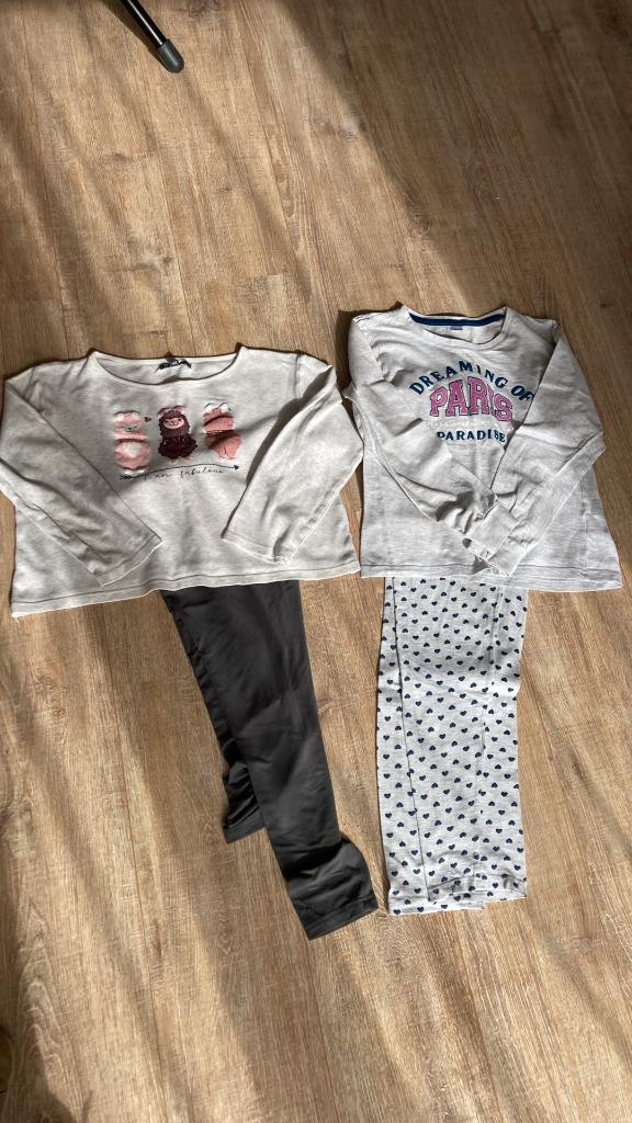 Lot de 6 pijamas enfant taille 9/11, Kinderen en Baby's, Kinderkleding | Maat 116, Ophalen, Nacht- of Onderkleding, Gebruikt, C&A