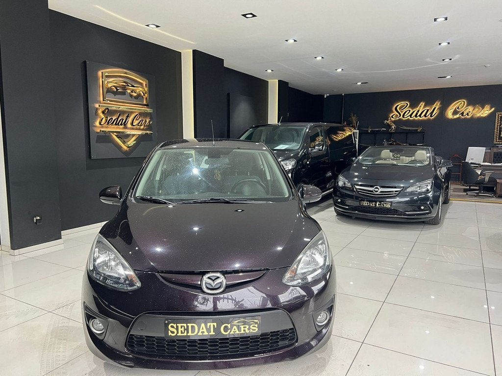 MAZDA 2 1.4 DIESEL, Auto's, Voorwielaandrijving, Stof, Gebruikt, Zwart