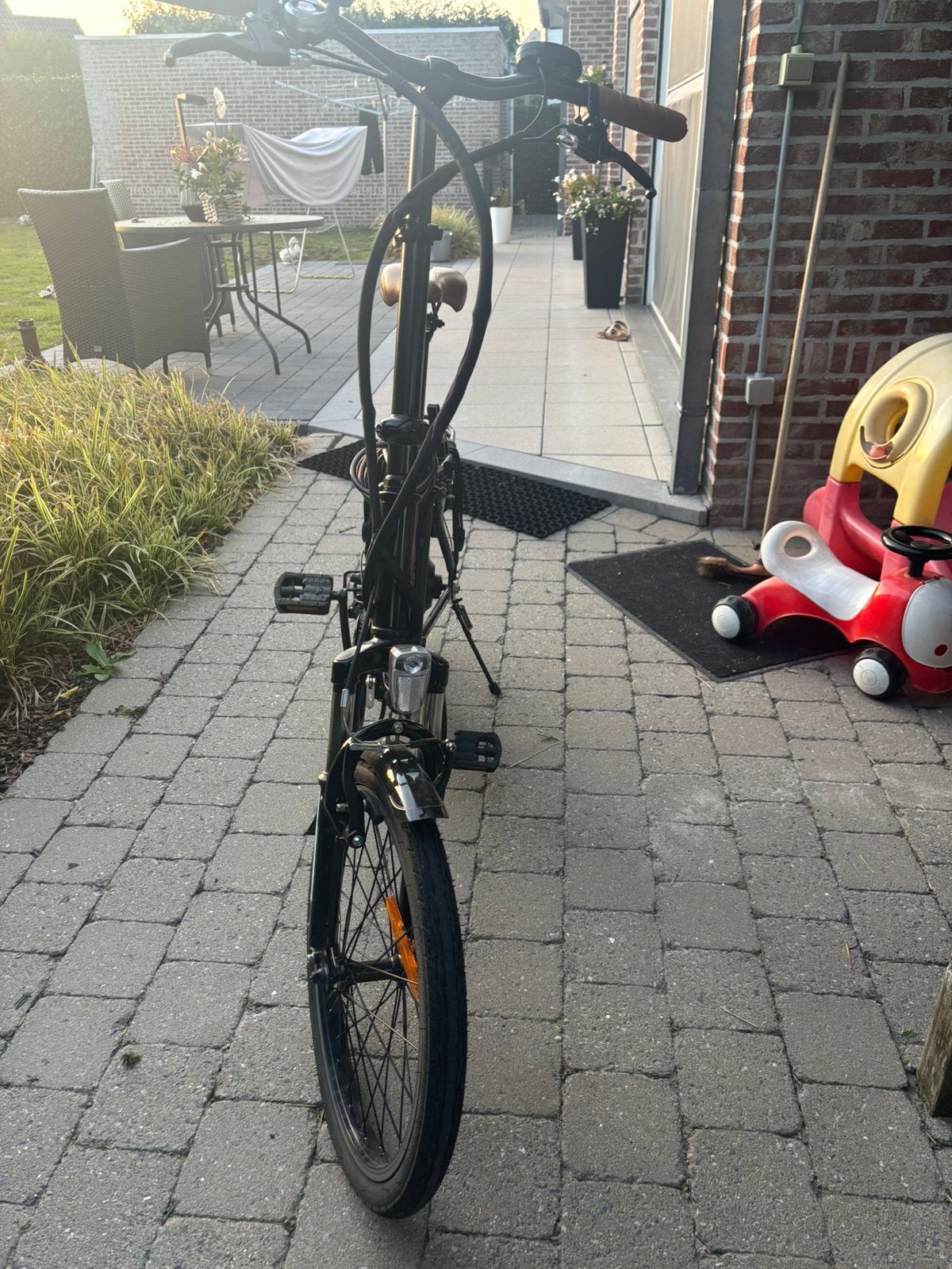 Elektrische plooifiets, Ophalen, Gebruikt, Totaal opvouwbaar