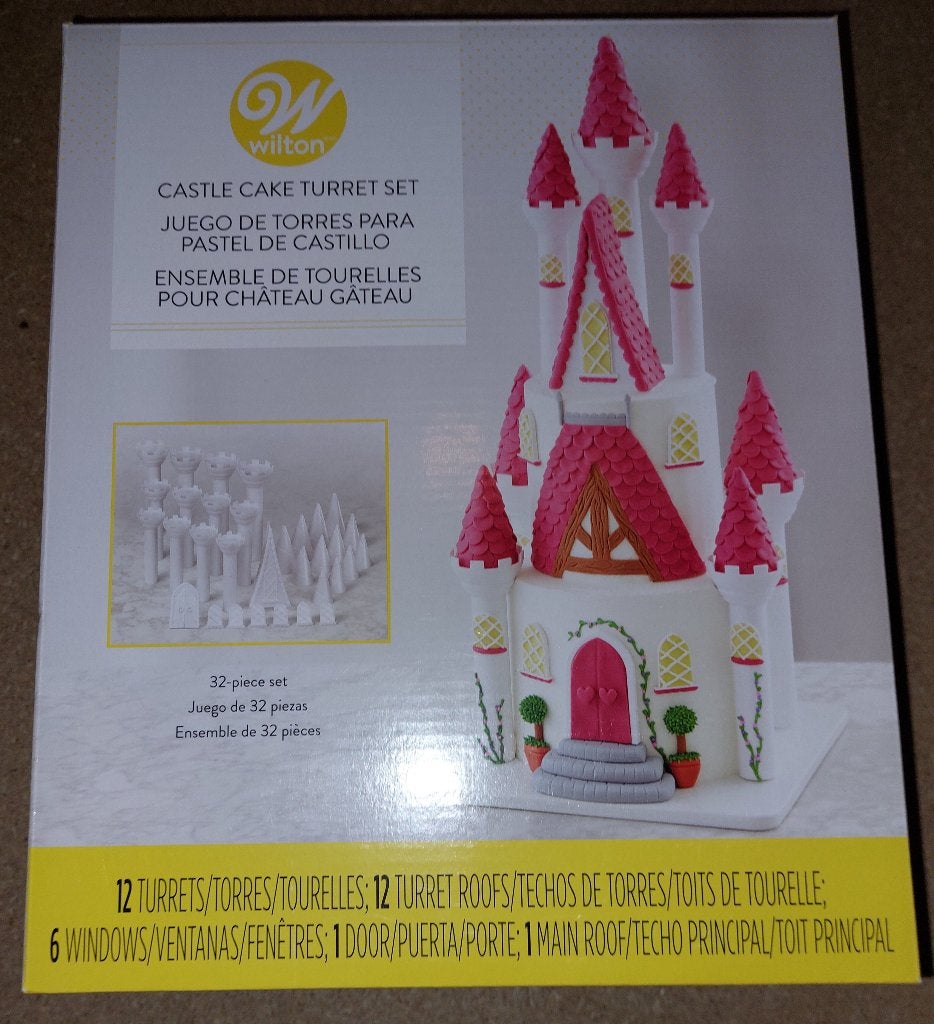 Wilton Bakset Kasteel (castle cake turret set), Hobby en Vrije tijd, Ophalen of Verzenden, Nieuw