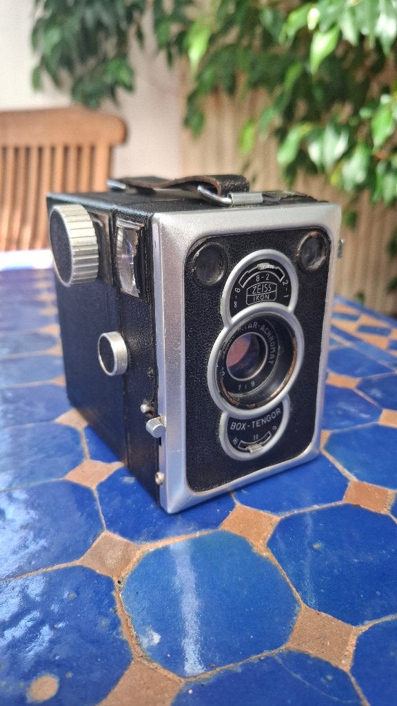 Zeiss Ikon Box Tengor 56/2, Enlèvement ou Envoi, 1940 à 1960, Appareils photo