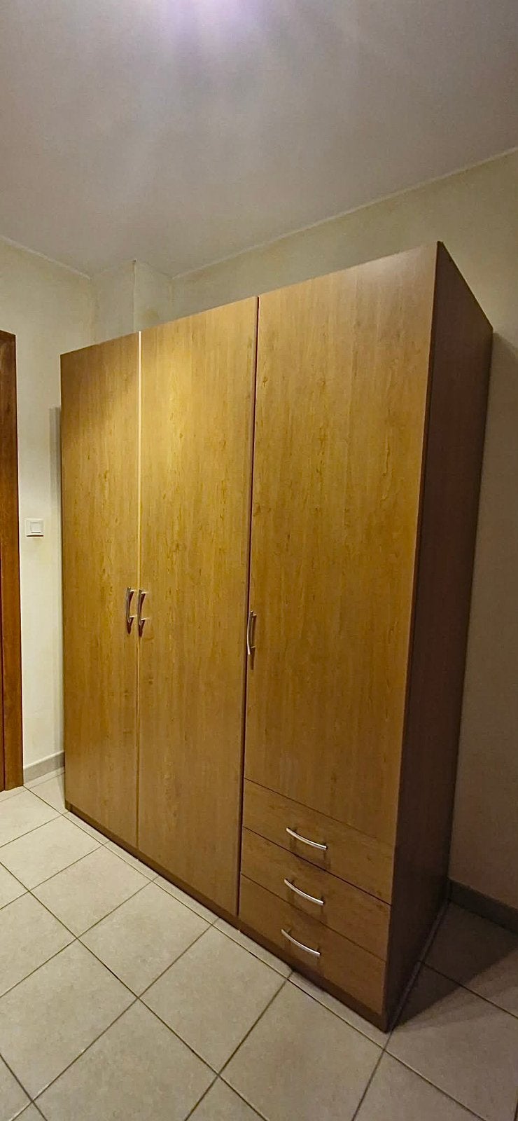Armoire penderie – 3 tiroirs – 200  150  58 cm – 110 €, 150 à 200 cm, Enlèvement, Utilisé, 200 cm ou plus