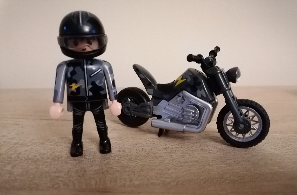 Playmobil 5118 Custom Bike, Voertuig, Zo goed als nieuw, Overige series, Complete set