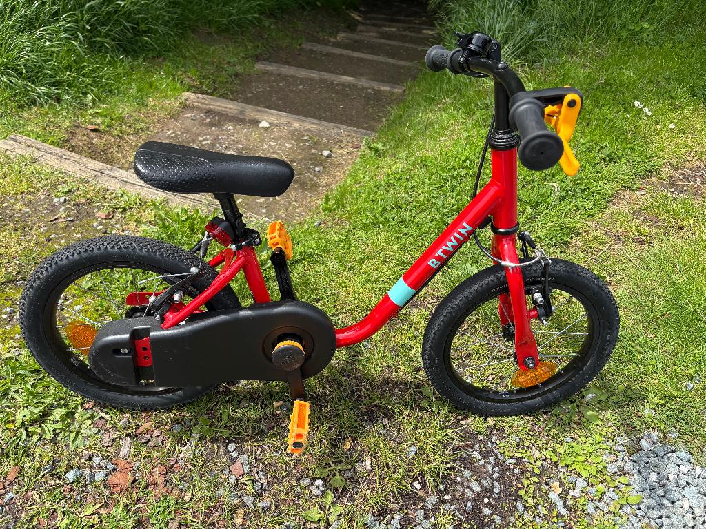 Velo enfant, B-Twin Decathlon, Comme neuf, Enlèvement, Frein à disque