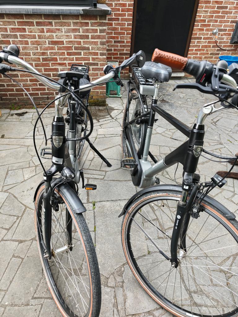 electrische fietsen, Fietsen en Brommers, Ophalen, Gebruikt, 50 km per accu of meer, Brinckers