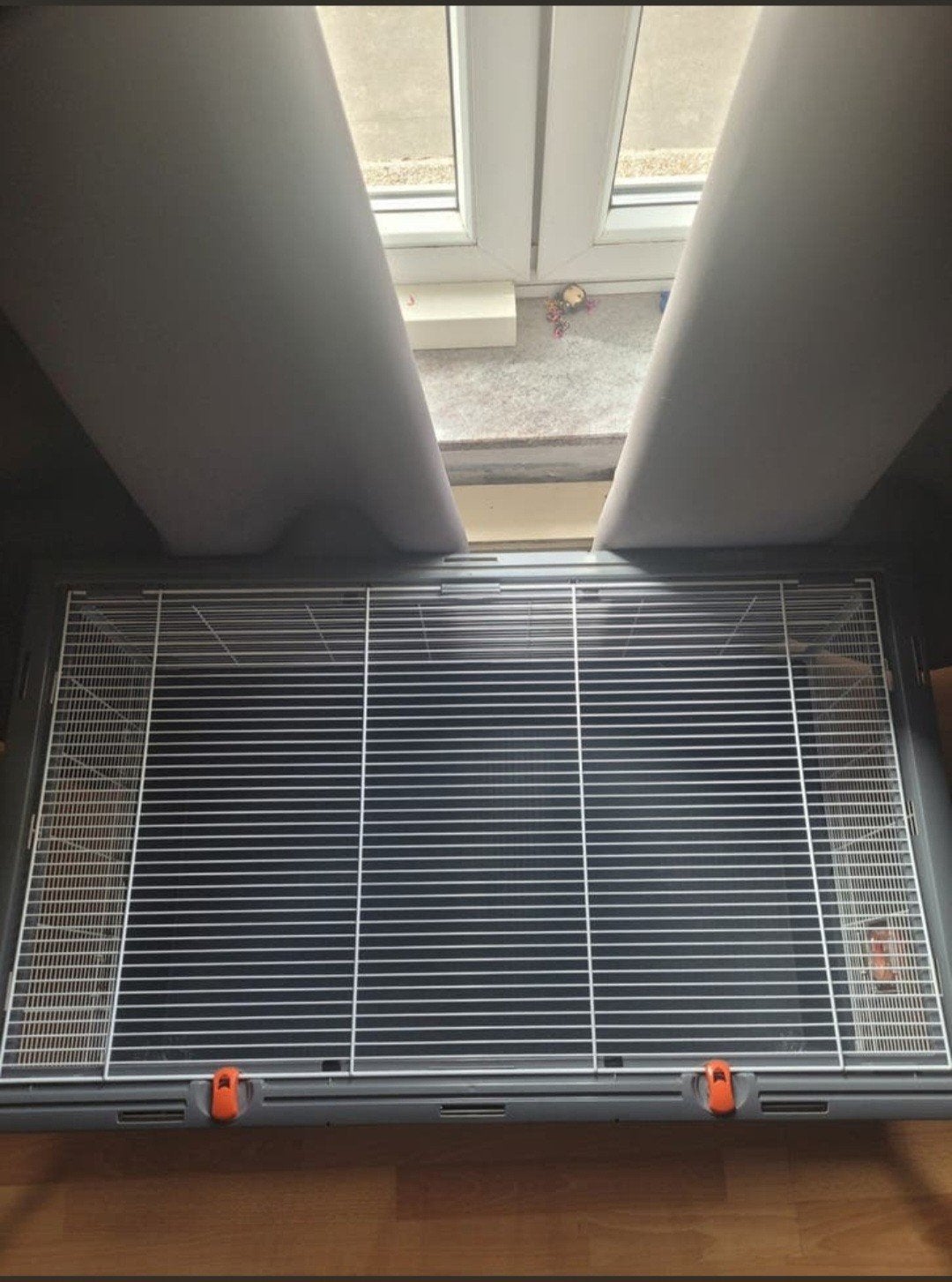 Hamsterkooi + accessoires en eten, Kooi, Gebruikt, Hamster, 75 tot 110 cm